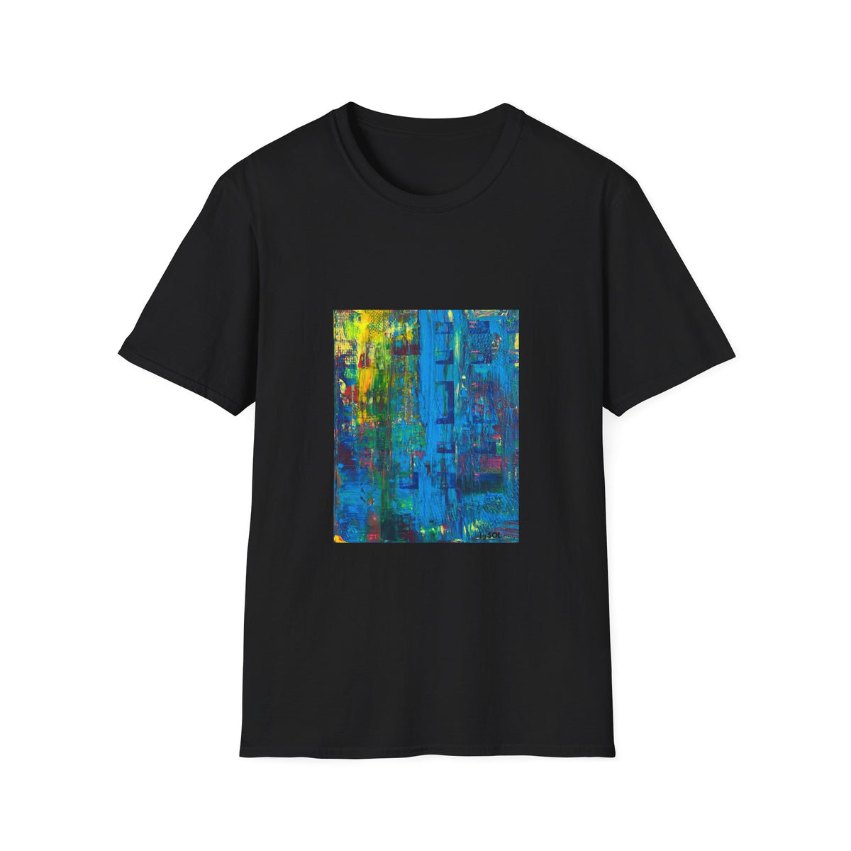Stuck in the City Lights – Art on Skin T-Shirt