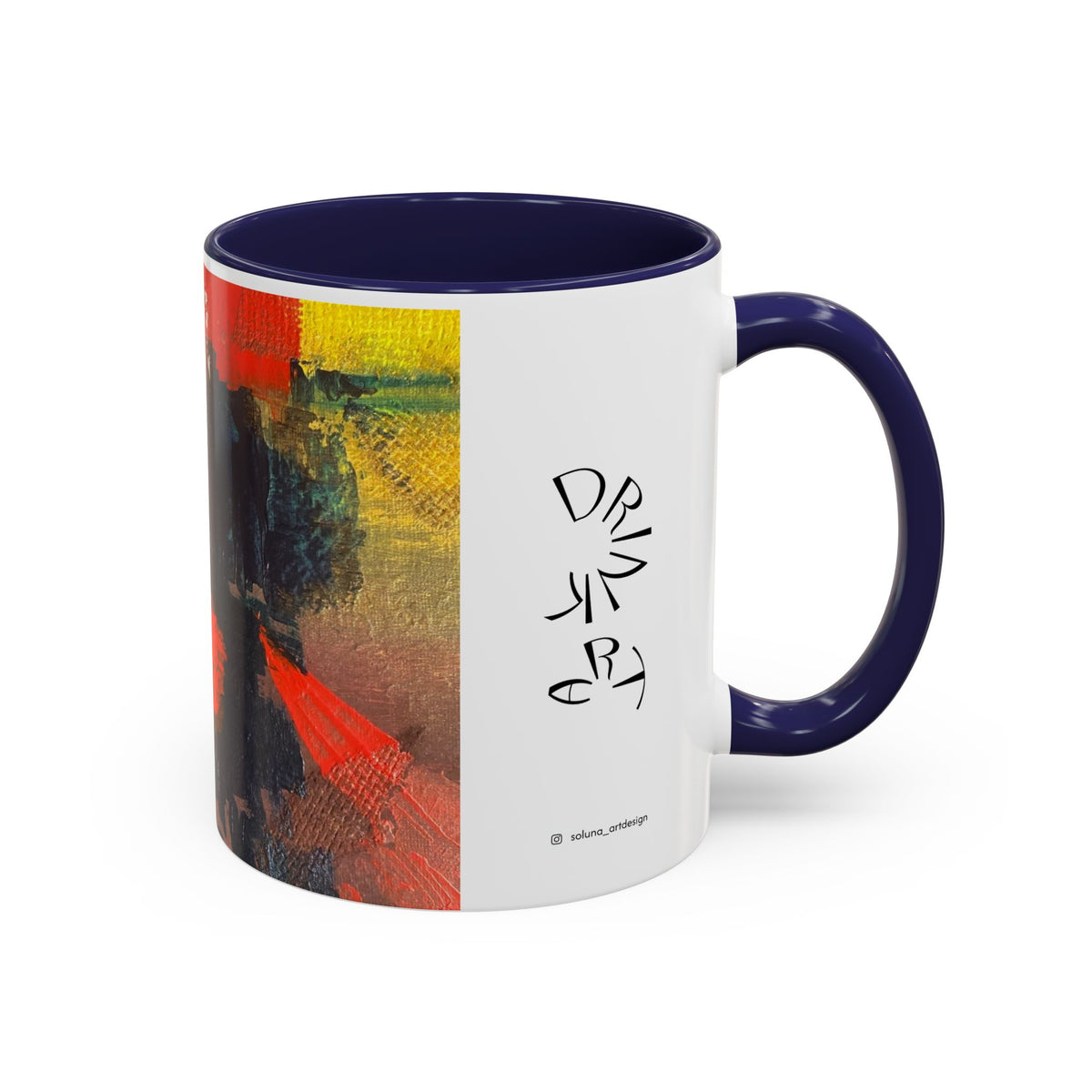 Abstract Art Accent Coffee Mug