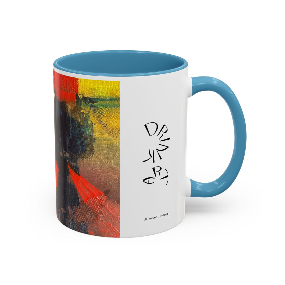 Abstract Art Accent Coffee Mug