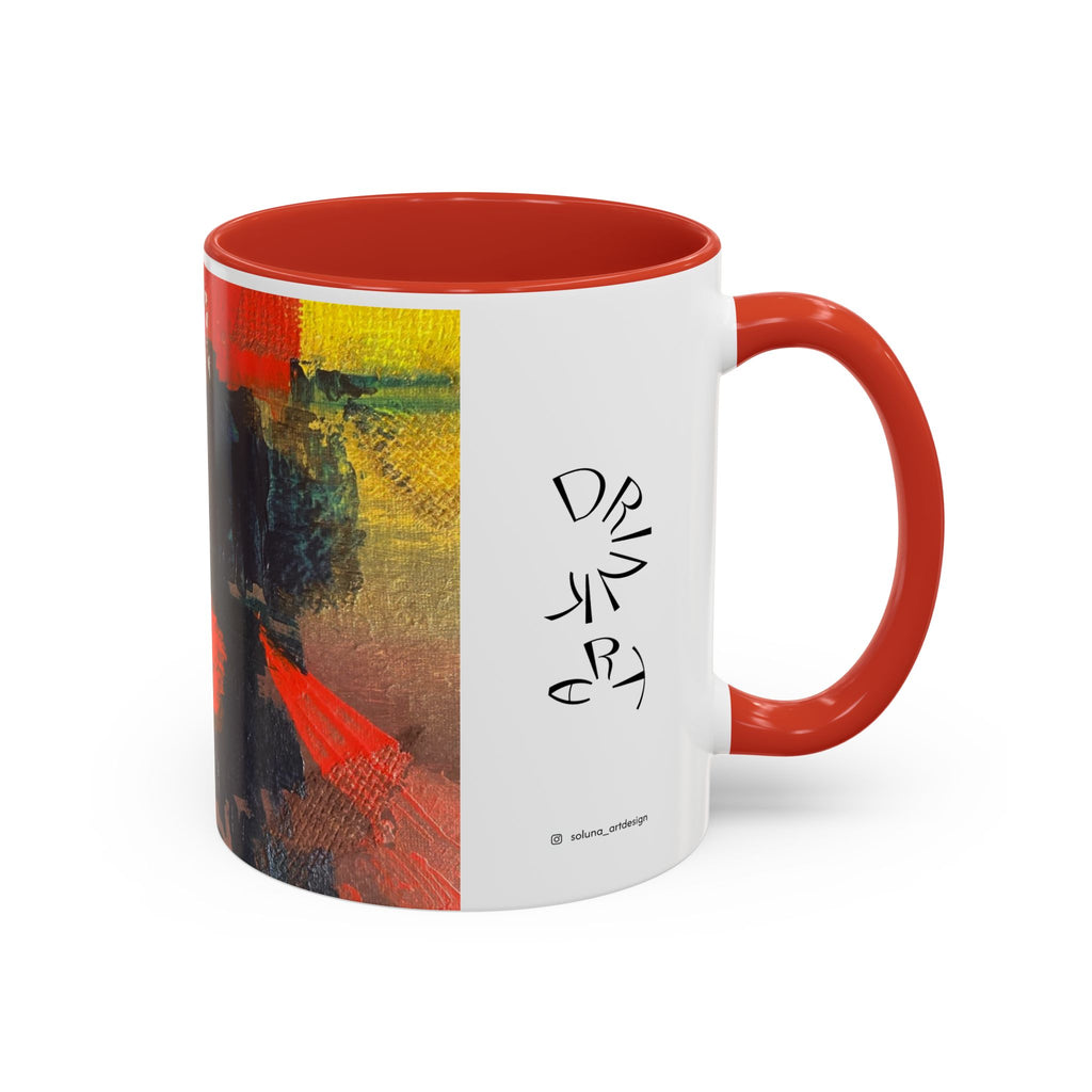 Abstract Art Accent Coffee Mug