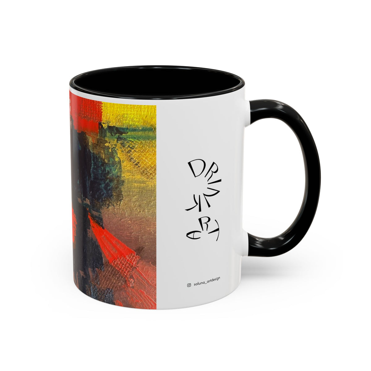 Abstract Art Accent Coffee Mug