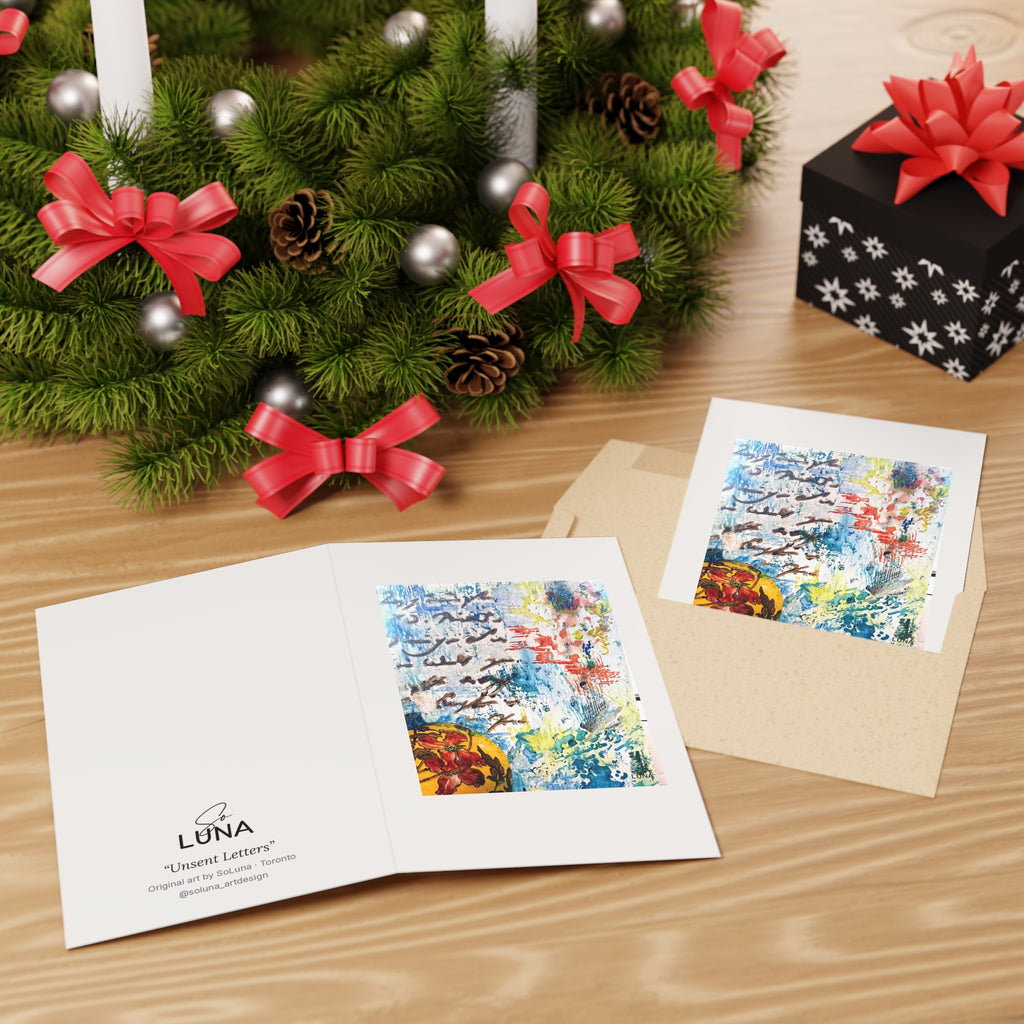 Unsent Letters – Greeting Card, 4 × 6 in