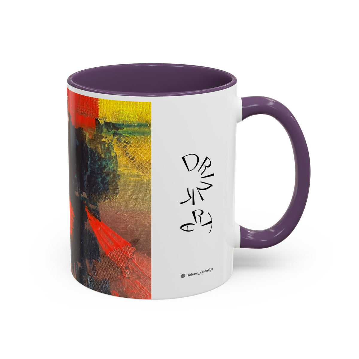 Abstract Art Accent Coffee Mug