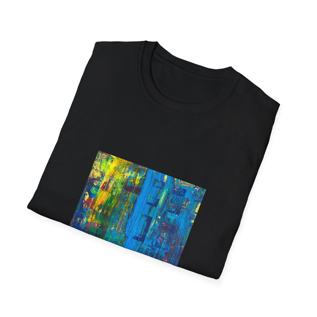 Stuck in the City Lights – Art on Skin T-Shirt
